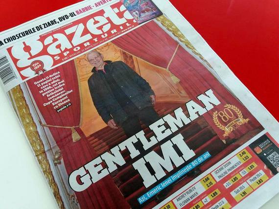SPECIAL. Gazeta Sporturilor, 11 pagini despre Emeric Ienei, care împlineşte azi 80 de ani