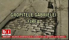 B1 TV a dat titlul zilei: Gropiţele Gabrielei Firea