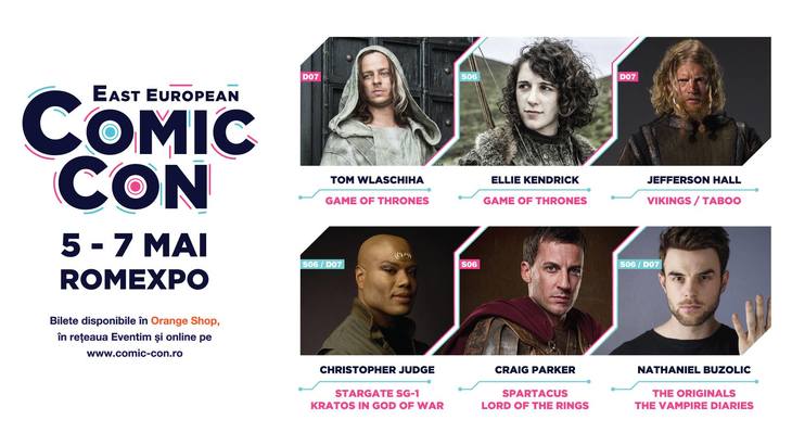 East European Comic Con, sezonul cinci, ia astăzi startul