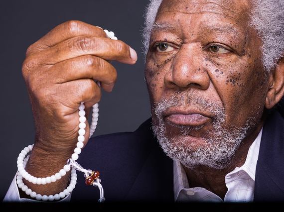 FOTO. Morgan Freeman spune „Povestea lui Dumnezeu”, la TVR 1