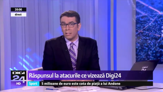 Tolo: Prelipceanu comite un gen de alunecare din profesie, apucându-se să prezinte interese ale RCS drept ştiri