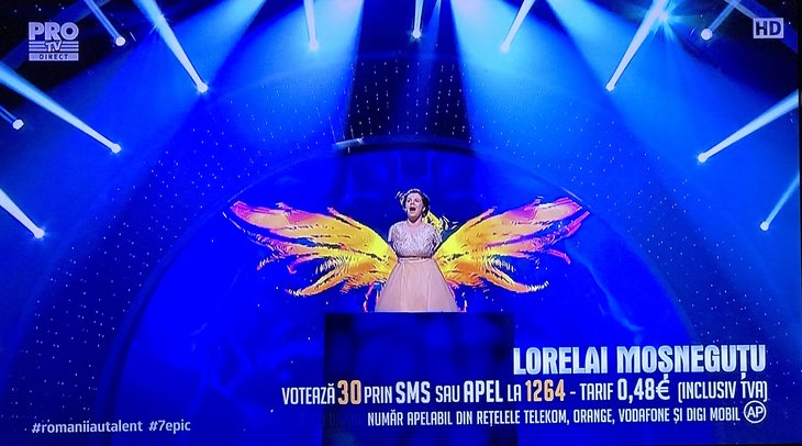 Cine este Lorelai Moşneguţu, câştigătoarea Românii au talent, sezonul şapte