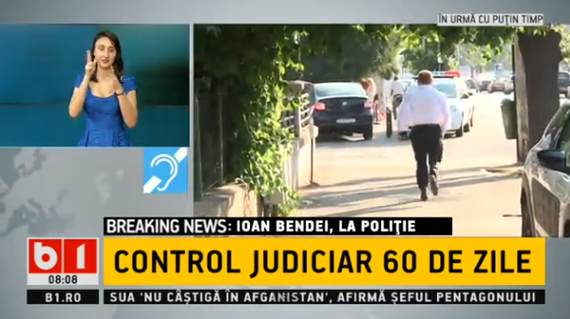 INSOLIT. Ioan Bendei şi cum se fuge de presă. La propriu!