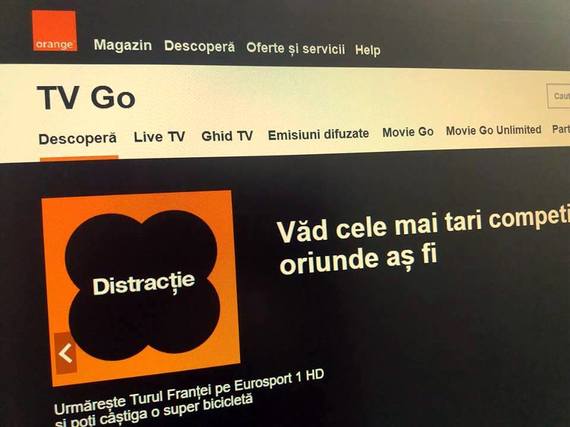 Orange a notificat CNA că a schimbat denumirea serviciului de televiziune la cerere