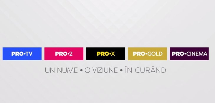 VIDEO. Ce culori vor avea Pro 2, actualul Acasă, Pro X - Sport.ro şi Pro Gold - Acasă Gold. Teaserele sunt deja pe Pro TV