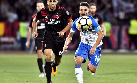 Meciul retur AC Milan - Craiova va fi difuzat de Pro TV