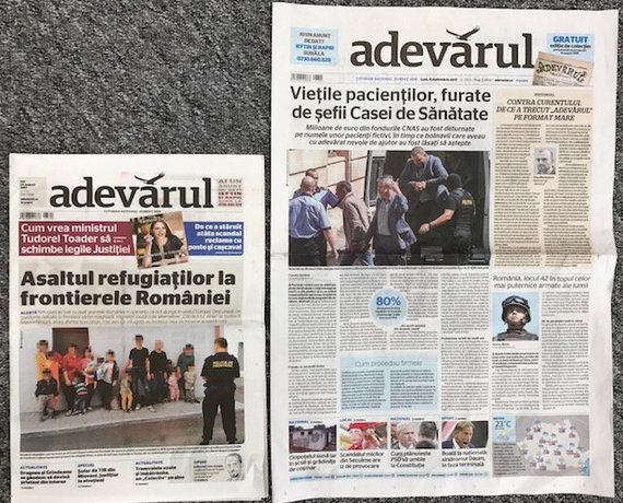 Adevărul, de azi mai mare. Şi mai scump cu 50 de bani. Prima ediţie de acum 130 de ani, difuzată cu ziarul