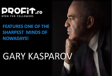 PARTENERIAT. Garry Kasparov vine la Bucureşti. La ce eveniment este speaker