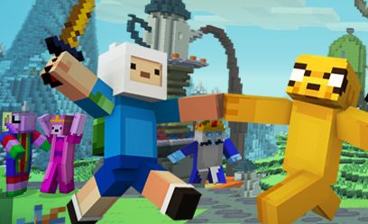 Serialul Cartoon Network Să-nceapă aventura ajunge în lumea Minecraft