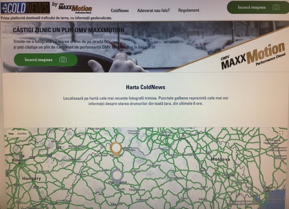 OMV lansează un site cu ştiri din trafic. În colaborare cu Hotnews. Pilotul Bogdan Marişca, parte din proiect