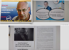 FOTO. Alegerile din TVR, primele afişe din campanie. Binomul impostură/incompetenţă loveşte din nou TVR. Neutralizaţi-l!