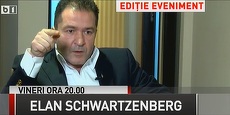 Interviu cu urmăritul internaţional Elan Schwartzenberg, la B1 TV