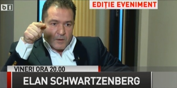 Interviu cu urmăritul internaţional Elan Schwartzenberg, la B1 TV
