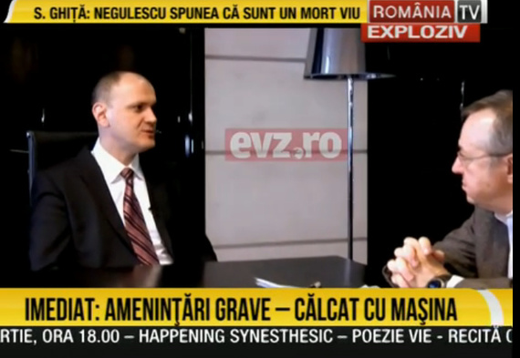 PREMIERĂ. Interviul cu Sebastian Ghiţă, pentru Evz, simultan pe patru televiziuni. Chiar şi televiziunea publică