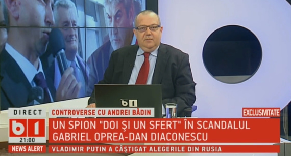 Andrei Bădin, după aproape patru ani, din nou moderator la B1 TV