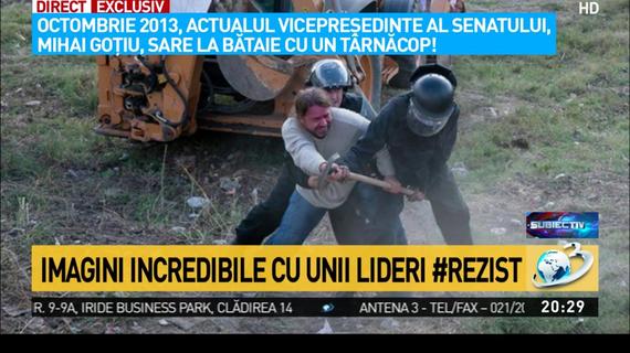 Mihai Goţiu vrea să dea Antena 3 în judecată, după ce a difuzat drept reale imagini violente cu Goţiu, dintr-o piesă de teatru