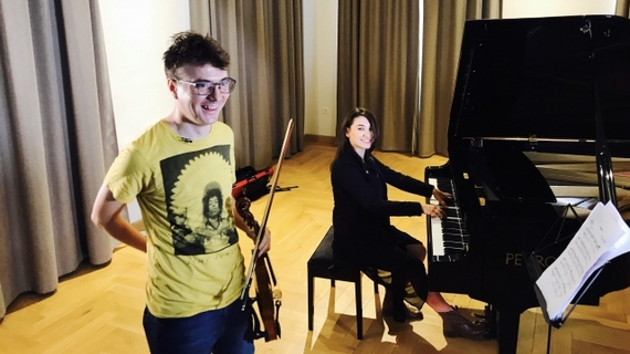 Emisiunea #creativ, de la TVR 1, premiată internaţional, pentru ediţia cu violonistul Vlad Maistorovici