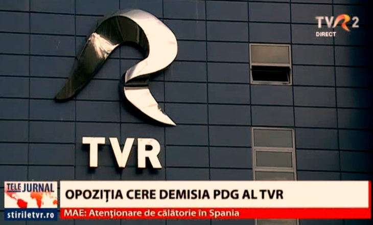 Înregistrările cu şefa TVR Doina Gradea au ajuns subiect de ştire chiar în jurnalele de la TVR
