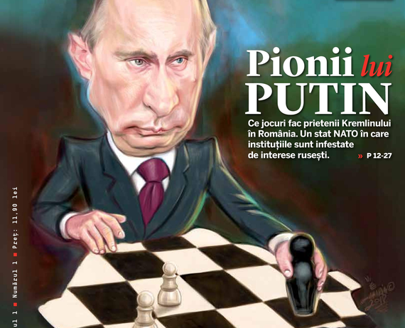 Newsweek, prima pagină din primul număr: ce afaceri au apropiaţii lui Putin în România. Şi cu cine