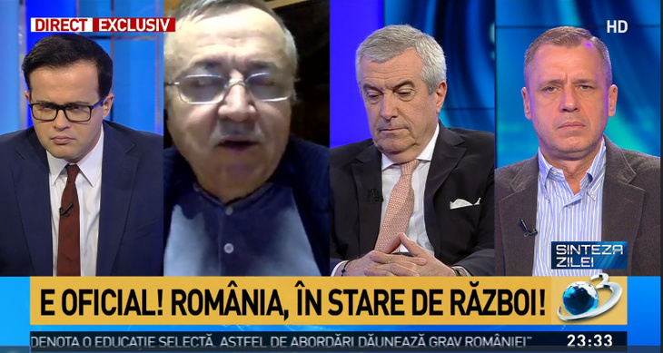 DERAPAJ. Antena 3 anunţă: „E oficial! România, în stare de război”