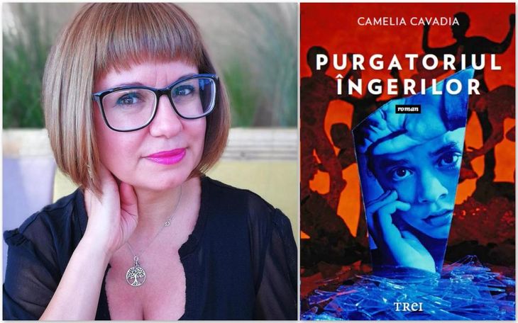 Camelia Cavadia, fostul PR Pro TV şi Antena 1, lansează cel de-al treilea roman, Purgatoriul îngerilor