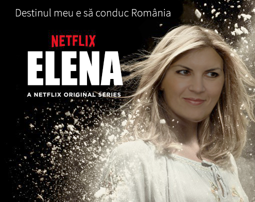GSP a creat si o copertă de serial, cu Elena Udrea, inspirată de serialul Narcos