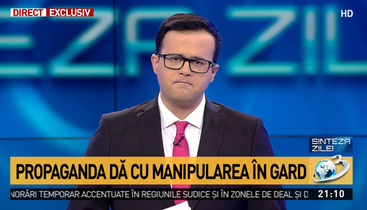 Antena 3 - Pro TV, episodul 2. Gâdea: Propaganda dă cu manipularea în gard. Badea: haştagişti, stalinistoizi, nazistoizi, imbecili