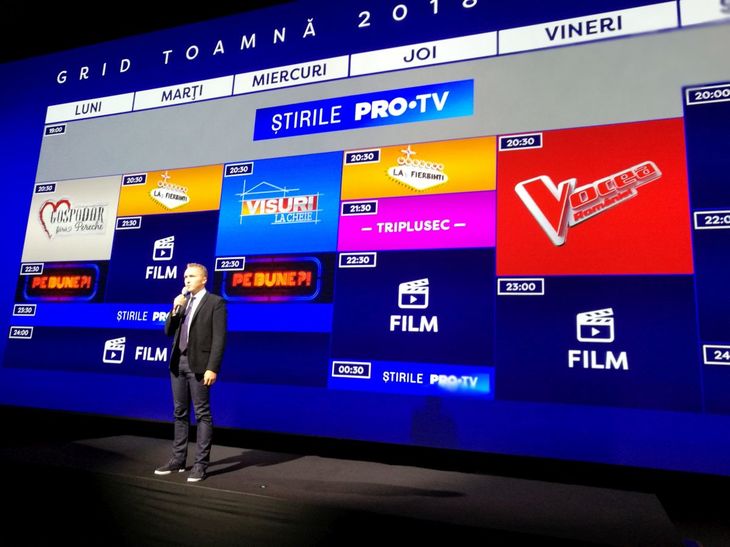 VIDEO de la lansarea grilei Pro TV. Primele secvenţe din serialul Vlad. Ce spune şeful Pro TV