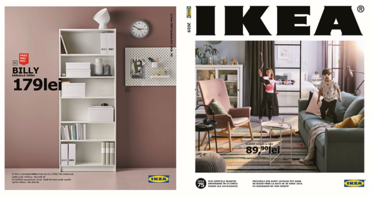 PE SCURT. Catalogul IKEA, distribuit în 800.000 de exemplare