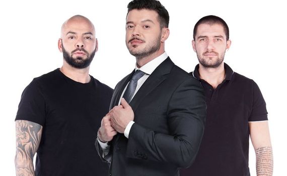 FOTO. Noua emisiune a lui Giani Kiriţă şi Victor Slav debutează mâine. Primele imagini cu platoul