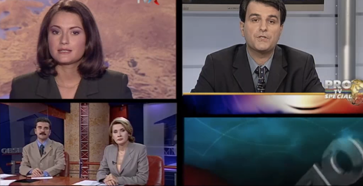Adevărul, un VIDEO de arhivă cu imagini de arhivă. „Intrarea României în breaking-news. Ce-am văzut pe 11 septembrie 2001 la televizor”