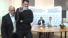 VIDEO. Am stat de vorbă cu ziariştii Vice daţi afară de la conferinţa Coaliţiei pentru Familie. Filmul, pas cu pas