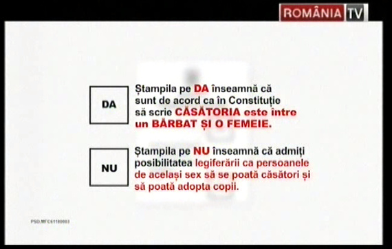 PSD plăteşte difuzarea unor spoturi "Spune DA la Referendum"