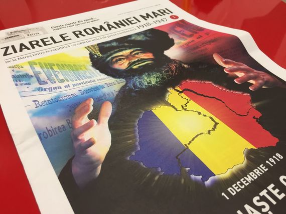 FOTO. Colecţie „Ziarele României Mari”, cu pagini de-acum 100 de ani. Publisherul nu e român