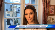 VIDEO. Andreea Berecleanu şi Stelian Muscalu, pe post de "ambasadori". Ce fel de ambasadori?