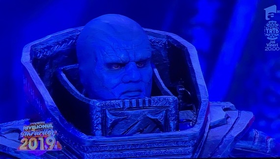 GALERIE FOTO. Mihai Gâdea, personaj X-Men Apocalypse la Revelionul lui Negru