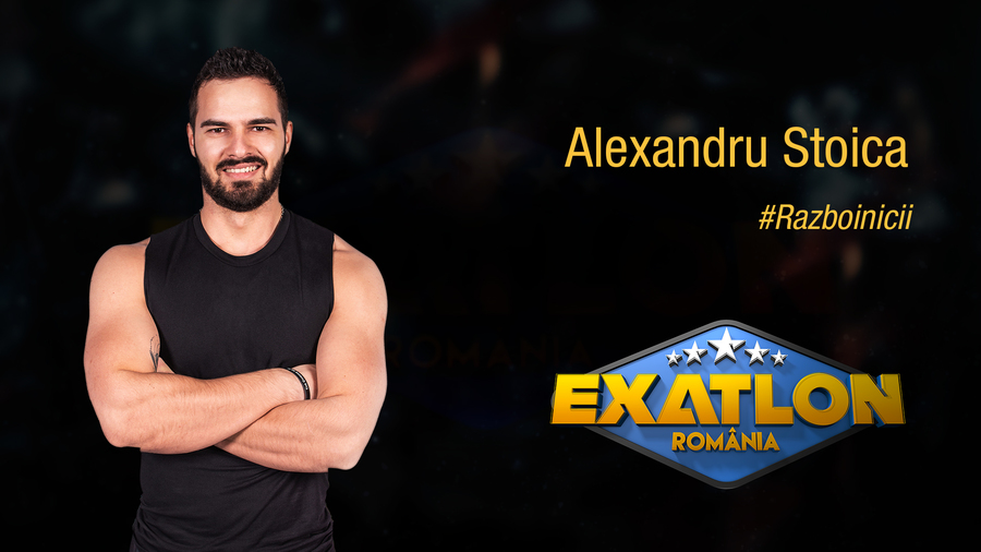 Alexandru George Stoica are 27 de ani şi este instructor de fitness. 