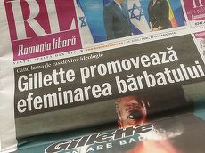 VIDEO. România liberă, atac la Gillette pentru o campanie internaţională: „Promovează efeminarea bărbatului”