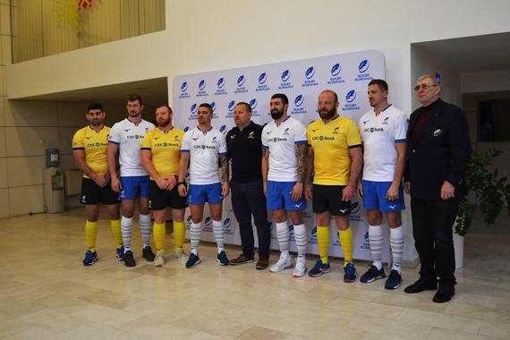 Federaţia Română de Rugby şi FCB lansează noul echipament al Echipei naţionale