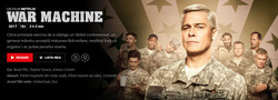 War Machine, cu Brad Pitt - Filme Netflix