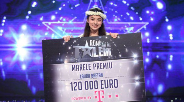 Laura Bretan, câştigătoare a show-ului Românii au talent