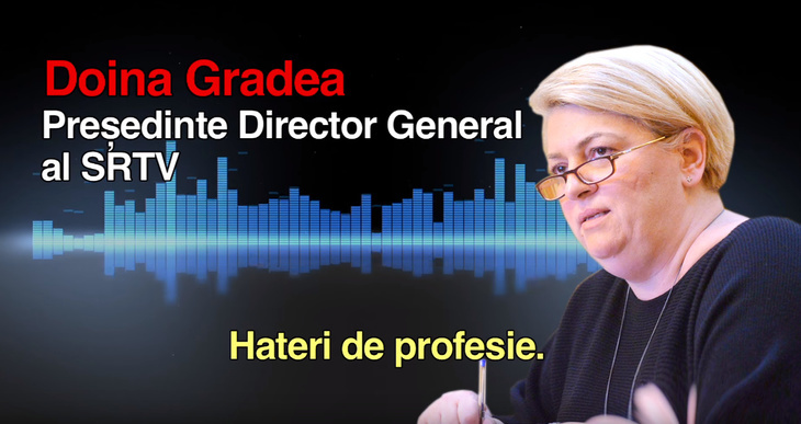 "Se fac afirmaţii care dezvăluie o mentalitate de tip dictatorial" - MediaSind, care cere demiterea şefei TVR Doina Gradea