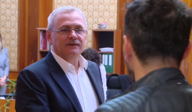 VIDEO. Cum îl pune la punct Alex Dima pe Liviu Dragnea, după ce şeful PSD îi spune „Vii cu mine în baie”