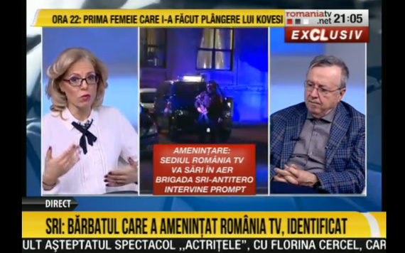 Ameninţare cu bombă la România TV: "Sediul va sări în aer"