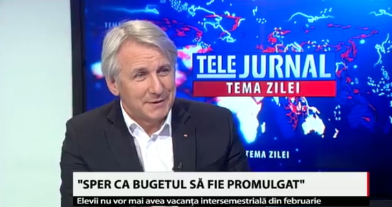 VIDEO. Ameninţări în direct. Orlando Teodorovici trage TVR de urechi pentru că nu i-a convenit o ştire