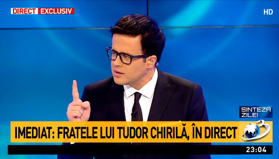 VIDEO. „Reacţie” de moderator. Gâdea, o nouă ieşire nervoasă la purtătorul de cuvânt PNL: „Tăiaţi-i microfonul. Afară! Afară! La revedere!”