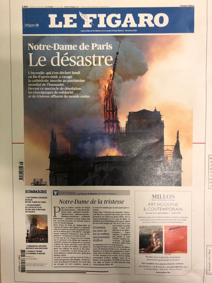 „Notre-Dame de Paris - Dezastrul”