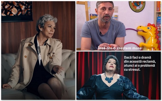 Top ADC APRILIE. Reclama Magnevie făcută de Publicis, ideea lunii. Spoturi cu Oana Pellea, Marius Manole şi Andi Vasluianu, în top