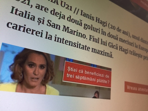 Andreea Esca, imagine fără voie a unor „cursuri de puericultură”. Un site îşi promovează „produsul” fără acordul jurnalistei