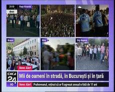 Posturile TV şi Mitingul Diasporei, ora 21.00: Pe TVR 1, mitingul nu există LIVE. Pe România TV, subiectul principal e Cazul Caracal